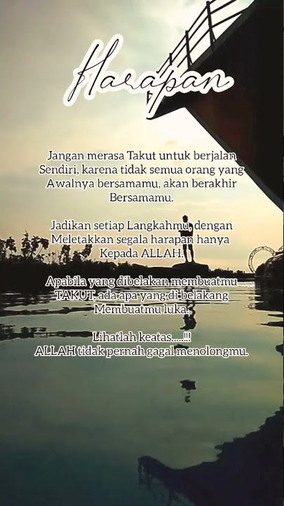 Harapan || story WA keren