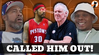 The Time Rasheed Wallace CONFRONTED Bill Walton!!