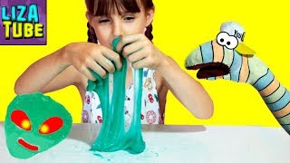 Лизун без Тетрабората DIY СЛАЙМ Как сделать Лизуна Своими руками Лизун Пришелец Лизун без Тетрабората DIY СЛАЙМ Как сделать Лизуна Своими руками Лизун Пришелец