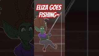 Eliza Goes Fishing #shorts