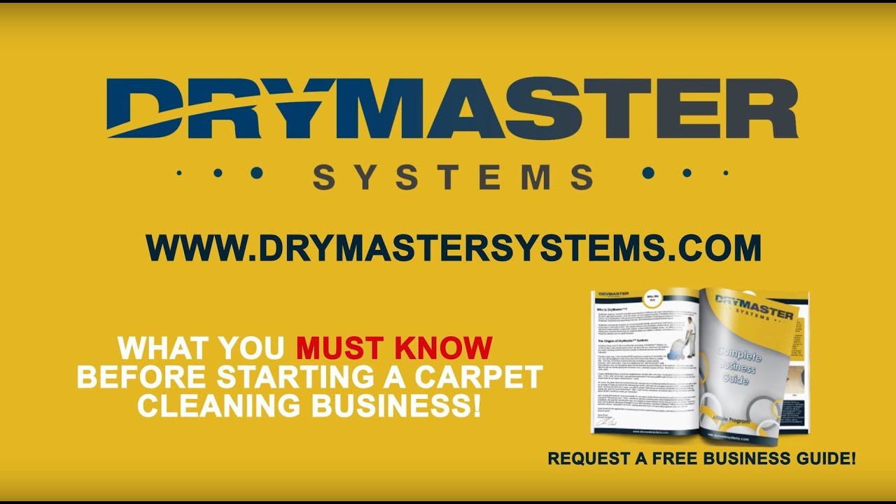 How to Start a Carpet Cleaning Business YouTube