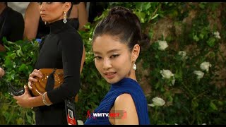 Jennie Kim from BLACKPINK attends The 2024 Met Gala Red carpet