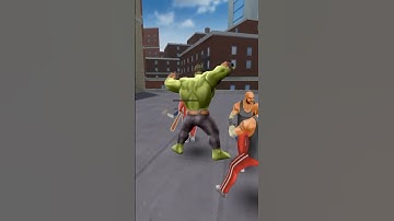 most powerful 💪 move of Hulk in spider fighter 3 #shorts #viral #satisfying