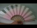 舞扇子（白竹）腰ボカシ銀カスミ・ピンクのご紹介