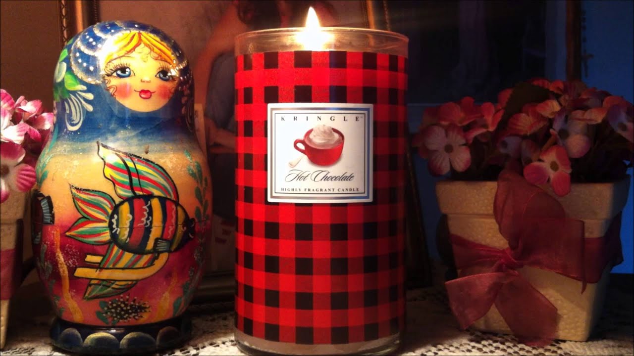 Kringle Candle Review HOT CHOCOLATE YouTube