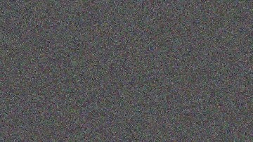 Processing Code - 8k 4320p template - Color Static 10 seconds - 300bpm kick drum