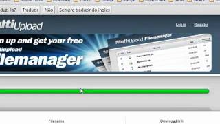 Fazendo Upload de Arquivos no 'Multiupload