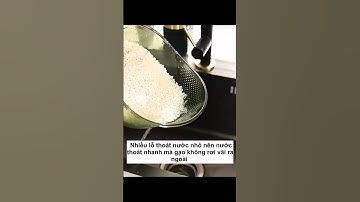 Rổ vo gạo, rửa trái cây tiện lợi