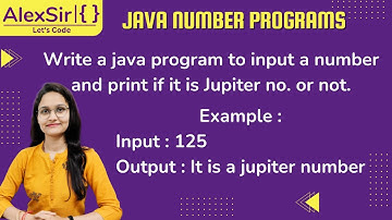 Program to print whether the number is Jupiter number in Java | ICSE 9 AND 10
