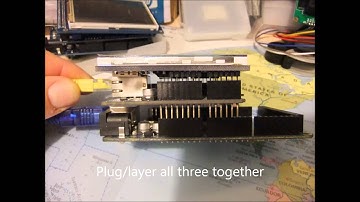 Arduino MEGA  METAR reader parts list