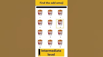 Find the odd emoji #9