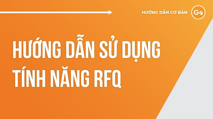 Rfq là viết tắt của từ gì năm 2024