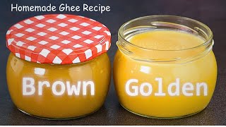 Quick & Easy Two Colors Homemade Ghee Recipe by Tiffin Box | Eid Special Recipe