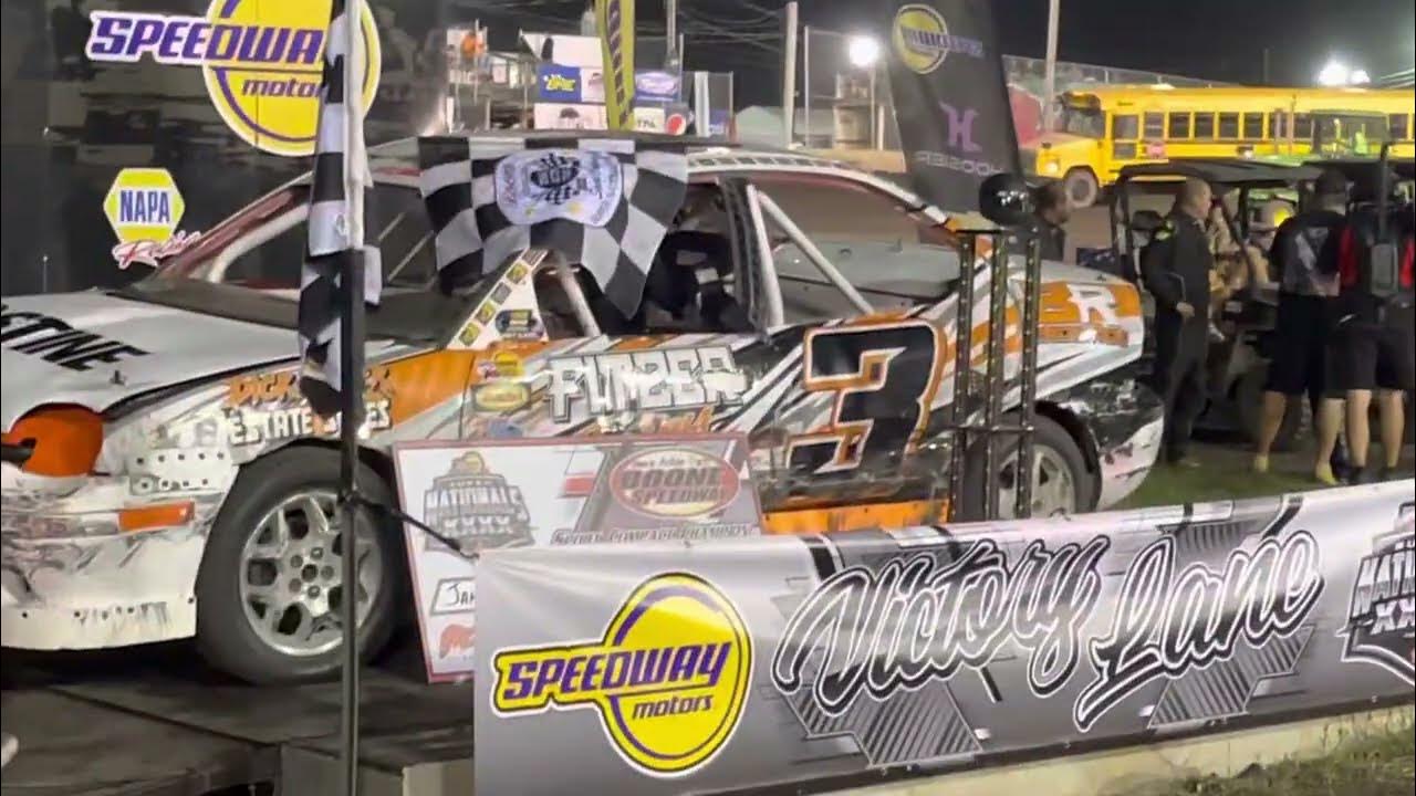 Boone Super Nationals 2022 IMCA Sport Compact Champion Jake Benischek 