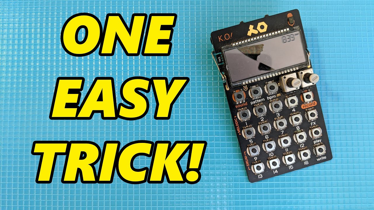 Easier PO-33 Sample Chopping