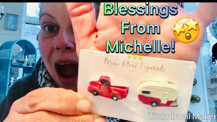 Blessings by mail from Michelle Bastian!