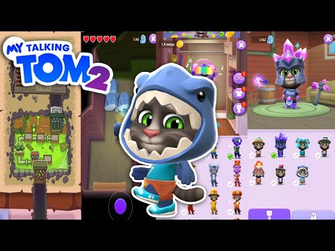 💙Мой Говорящий Том 2|Пещера + новый дизайн гардероба|НОВОЕ ОБНОВЛЕНИЕ|My Talking Tom 2 | NEW UPDATE💙
