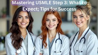 Mastering USMLE Step 3: What to Expect; Tips for Success