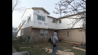 Second Story Addition Before and After