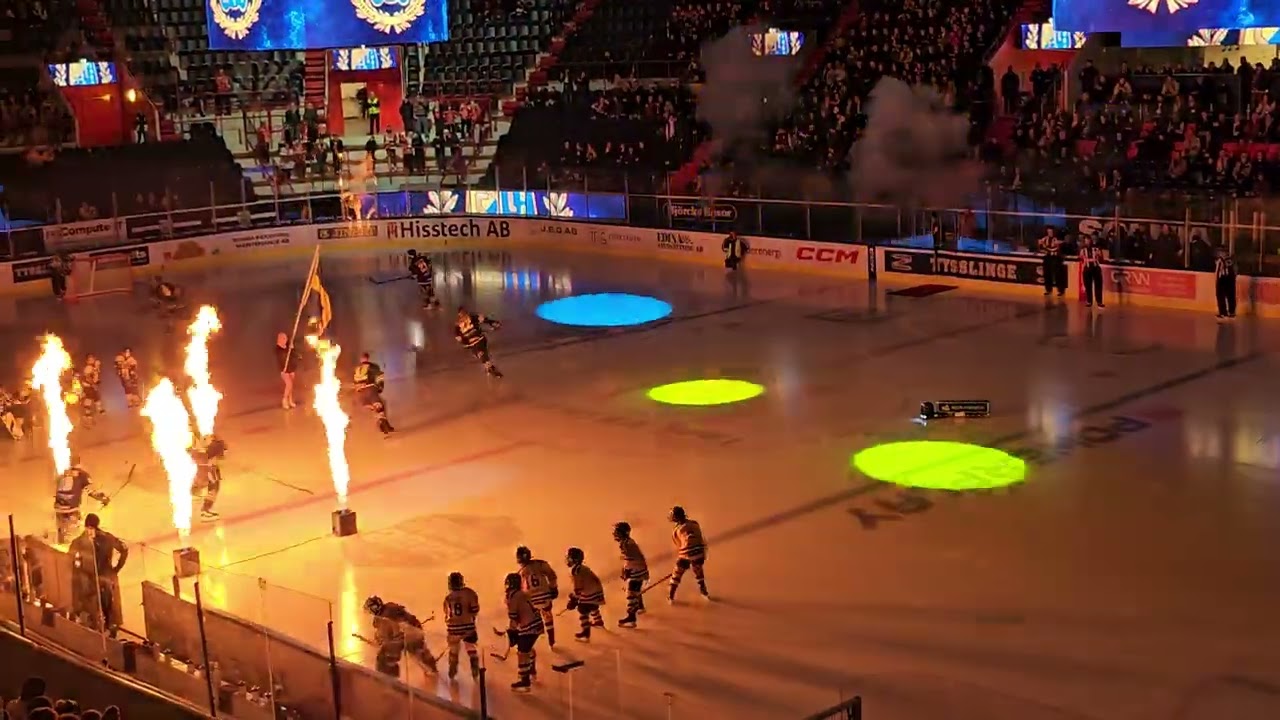 Flaggtifo | Kvartsfinal 5:7 | Södertälje SK - Kalmar HC 2025-03-25