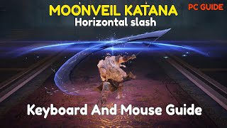Moonveil Katana - Horizontal Slash PC Guide | Keyboard and Mouse (Elden Ring)