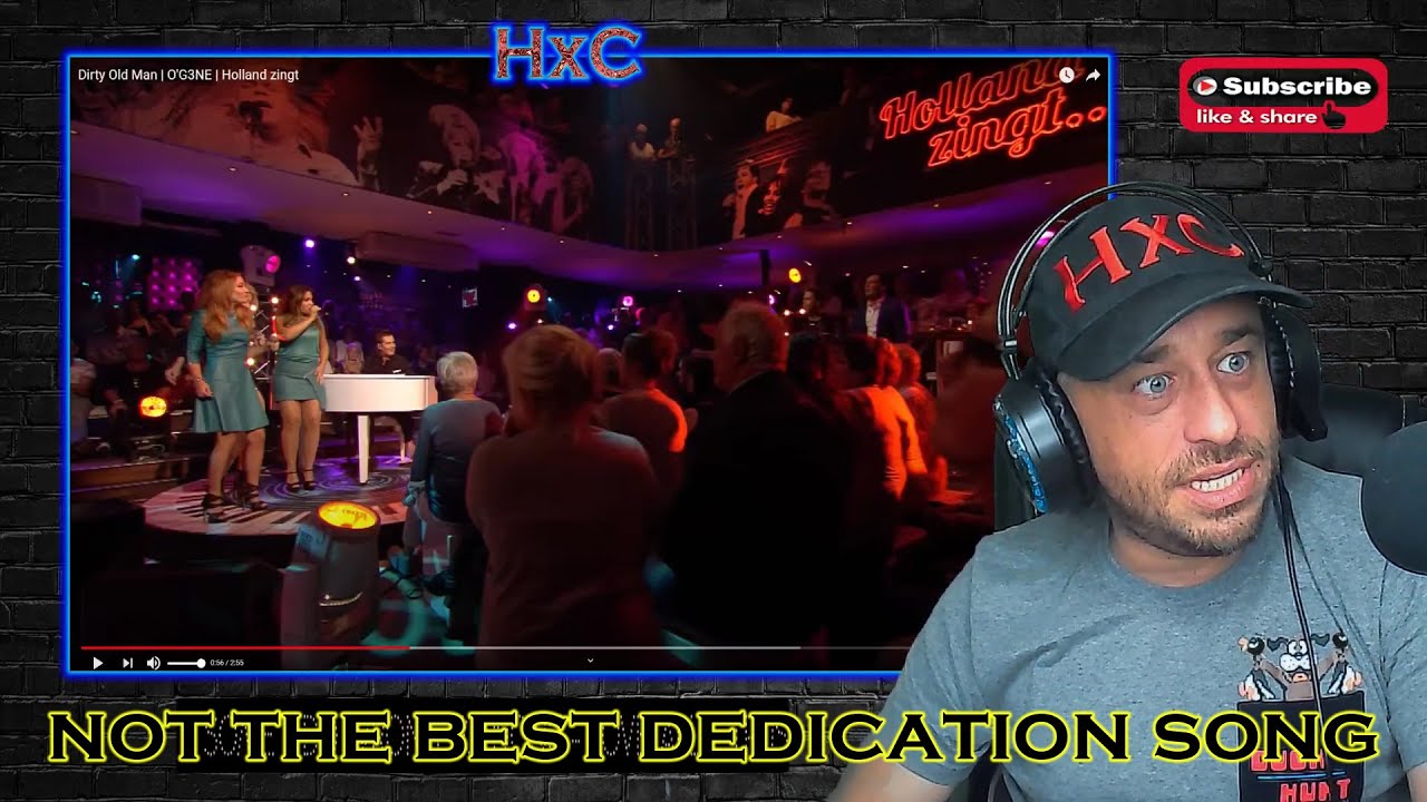 Dirty Old Man | O'G3NE | Холланд поёт Reaction!