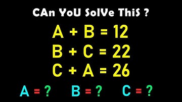 Can You Solve This Math Problem ?