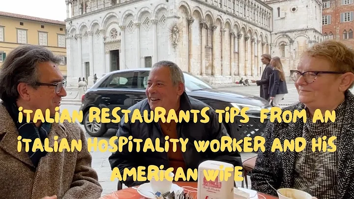 HOW TO ORDER IN AN ITALIAN RESTAURANT - HOW TO TIP...