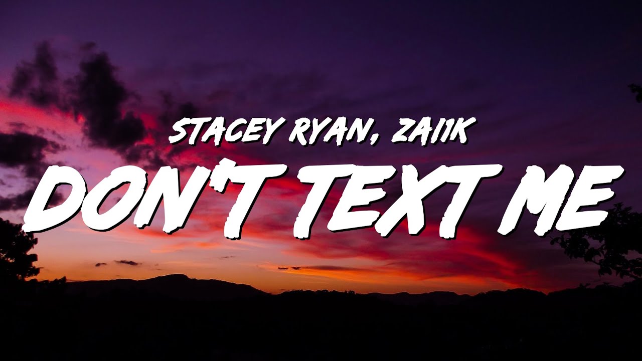 Dont text