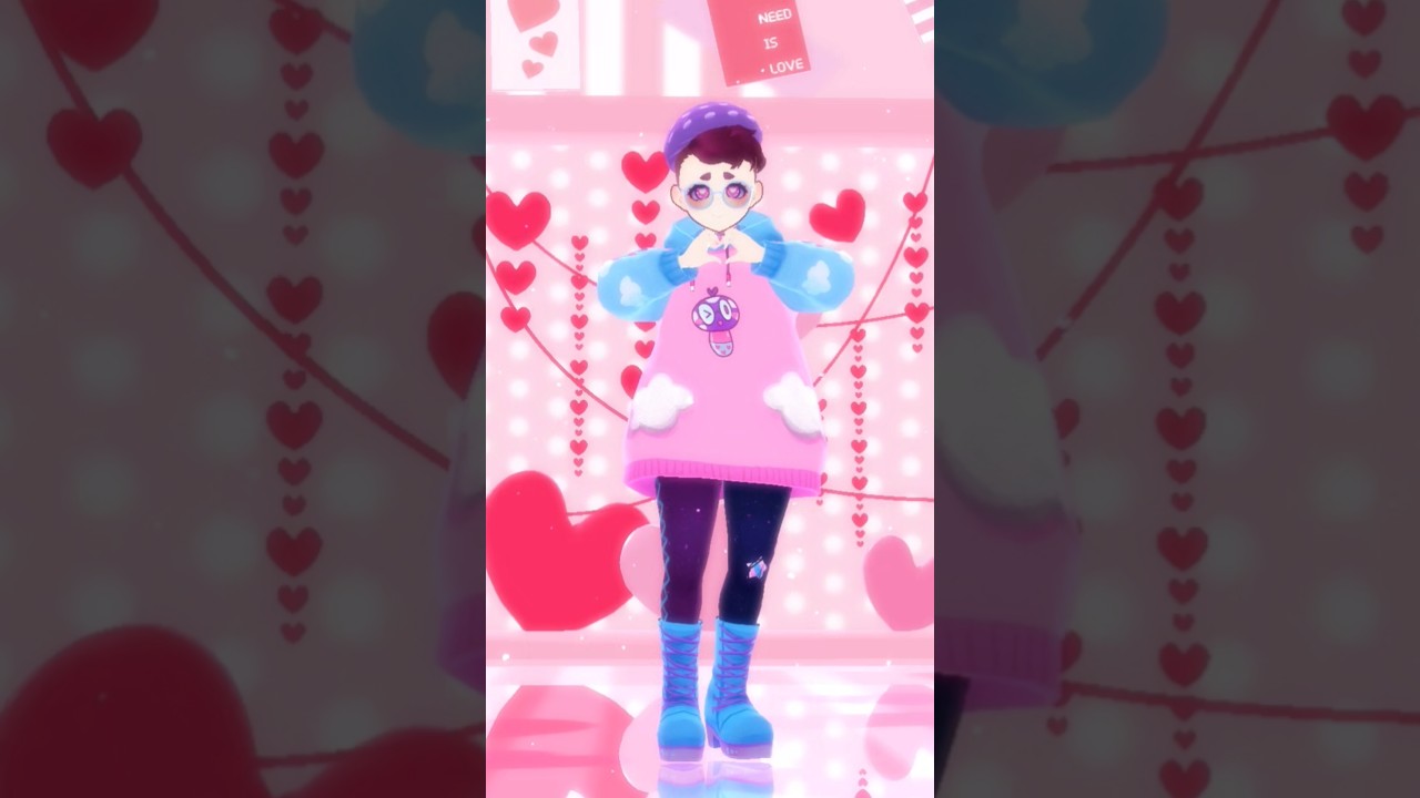 【MMD】💗 「どきどきキュン！で大暴走♡ / DOKI DOKI KYUN! DE DAIBOSO 」(No-camera ver.) 