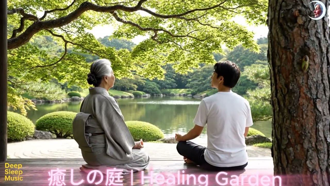 穏やかな日本庭園 🌿 雨・水・風の自然音 | Tranquil Japanese Garden | Inner Peace