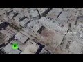 Беспилотник заснял бои сирийской армии с боевиками в Алеппо