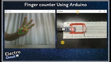 Finger counter using Arduino | Machine Learning |