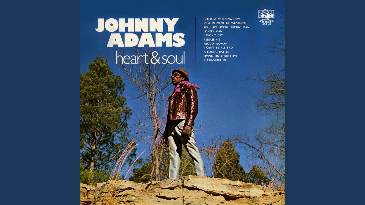 Johnny Adams/Heart & Soul/米Org. Johnny Adams – Heart & Soul – Vinyl (Santa Maria Pressing