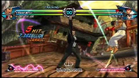 Frank West - Basic Combo 001 - Tatsunoko vs Capcom