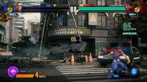 MARVEL VS. CAPCOM: INFINITE 11 second perfect match