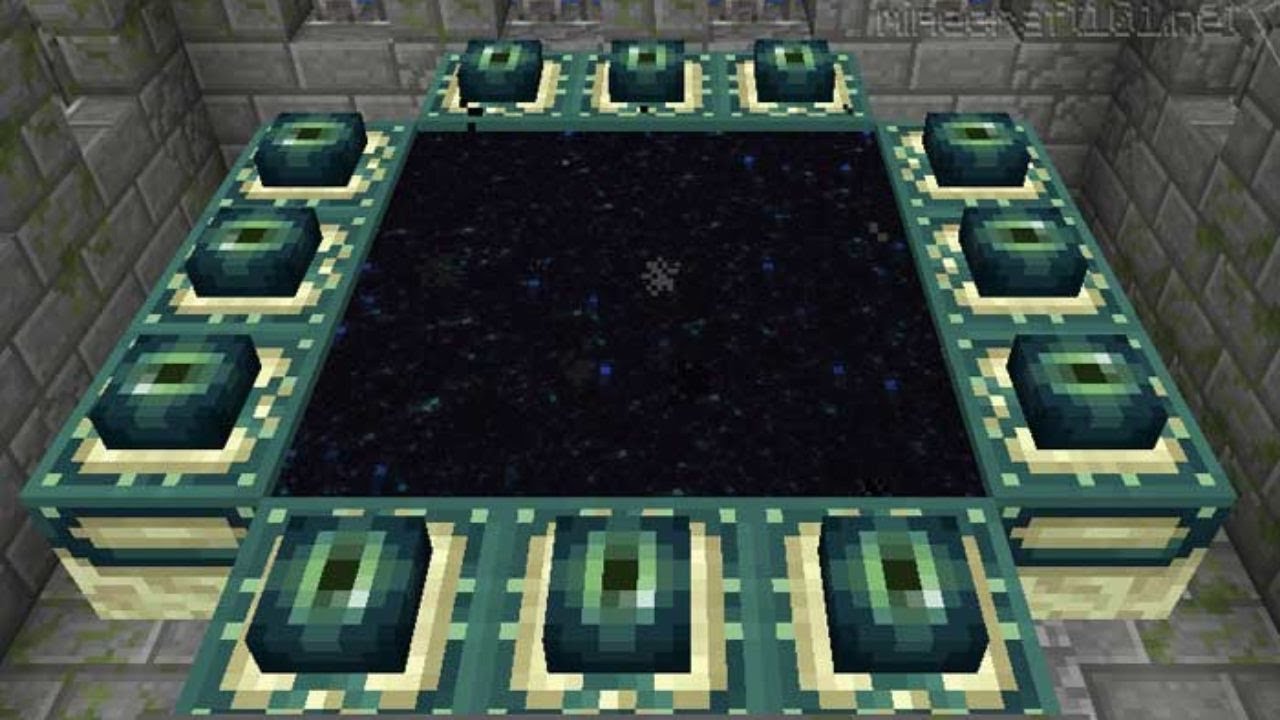 как построить портал в эндер в майнкрафте #10