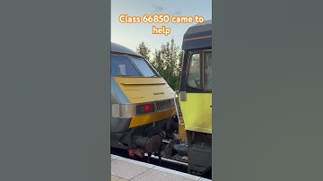 1J49 chiltern railways train class 68 Oxford flyer failed class 66 thunderbird rescue fails as well