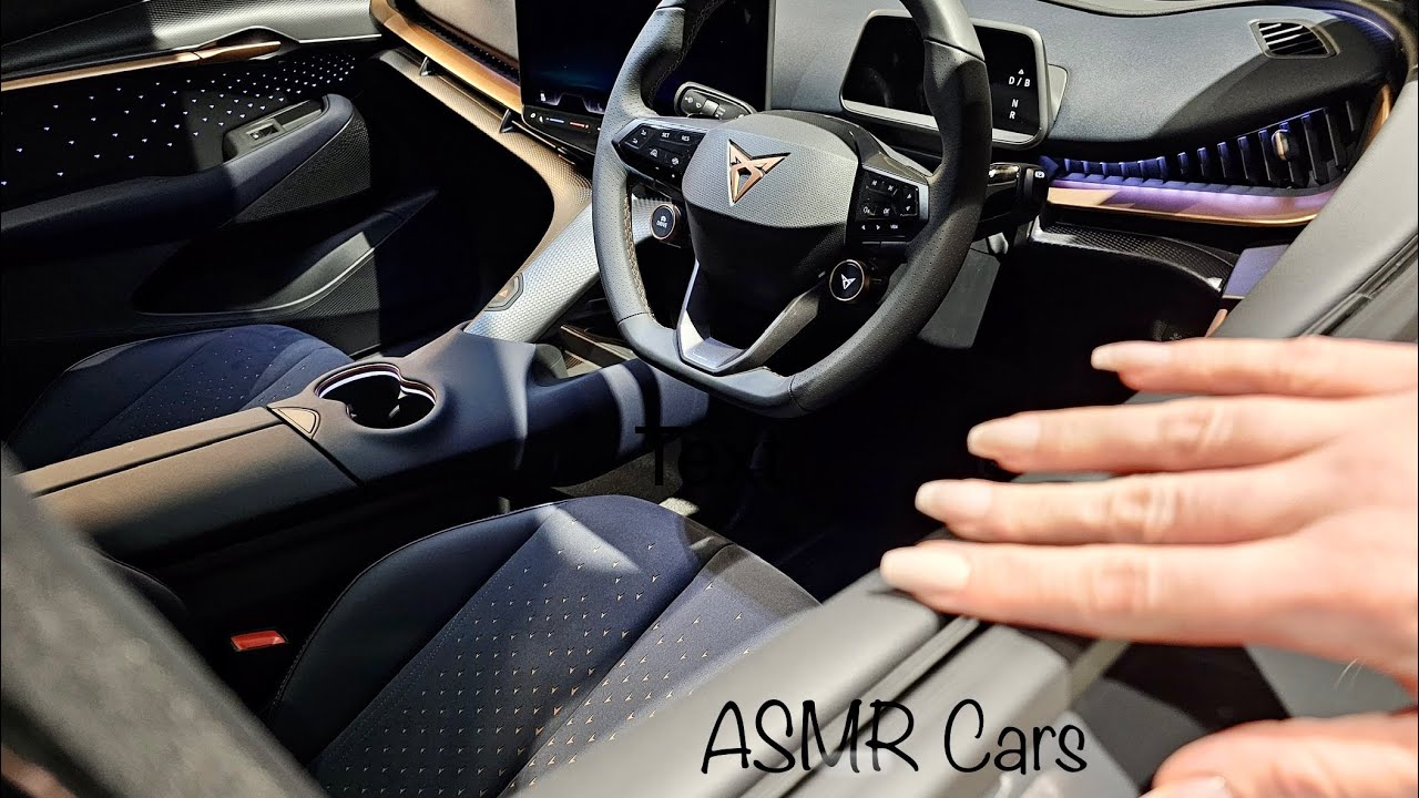 ASMR Cars- NEW 2025 Cupra Tavascan- INTERIOR & EXTERIOR - SLOW & Delicate ASMR 🤤😍