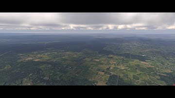 Truesky cloud shadow Prepar3D v5 HF1 Example 2/2 near Flightbeam Portland (accelerated video)