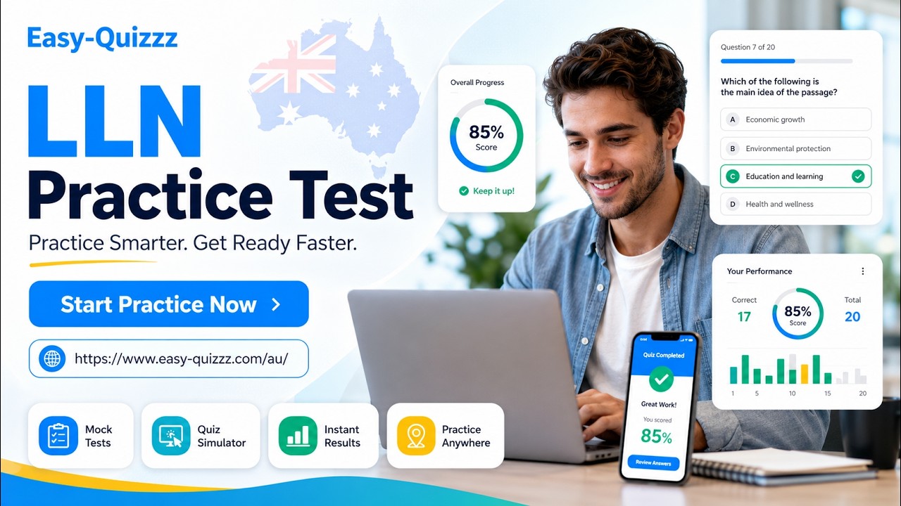 Lln Test Example LLN Practice Test Australia: Full Prep Guide & Question Demo - YouTube