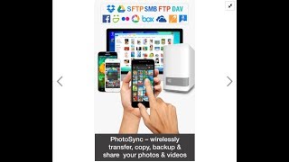 شرح تطبيق - PhotoSync – transfer and backup photos & videos screenshot 3