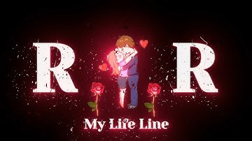 R R Name wala status shayari ❤️🥰|| love status video 🥰❤️||love status shayari ❤️🥰