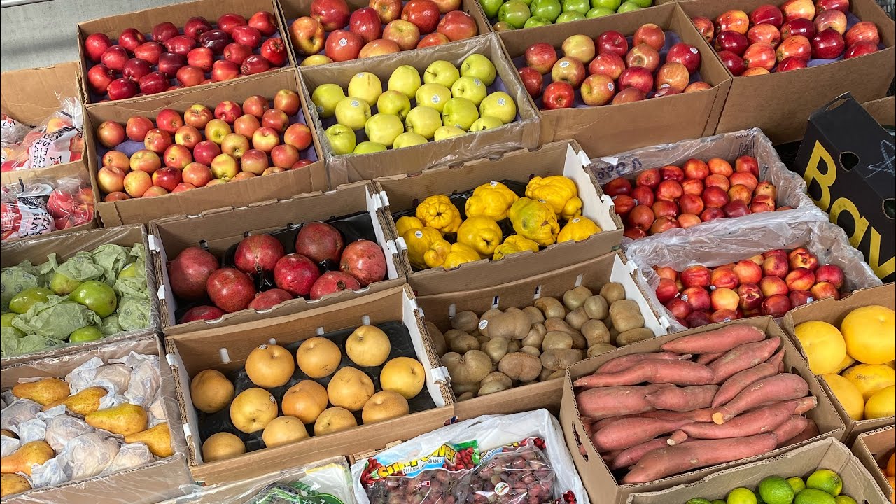 My LA PRODUCE MARKET HAUL YouTube