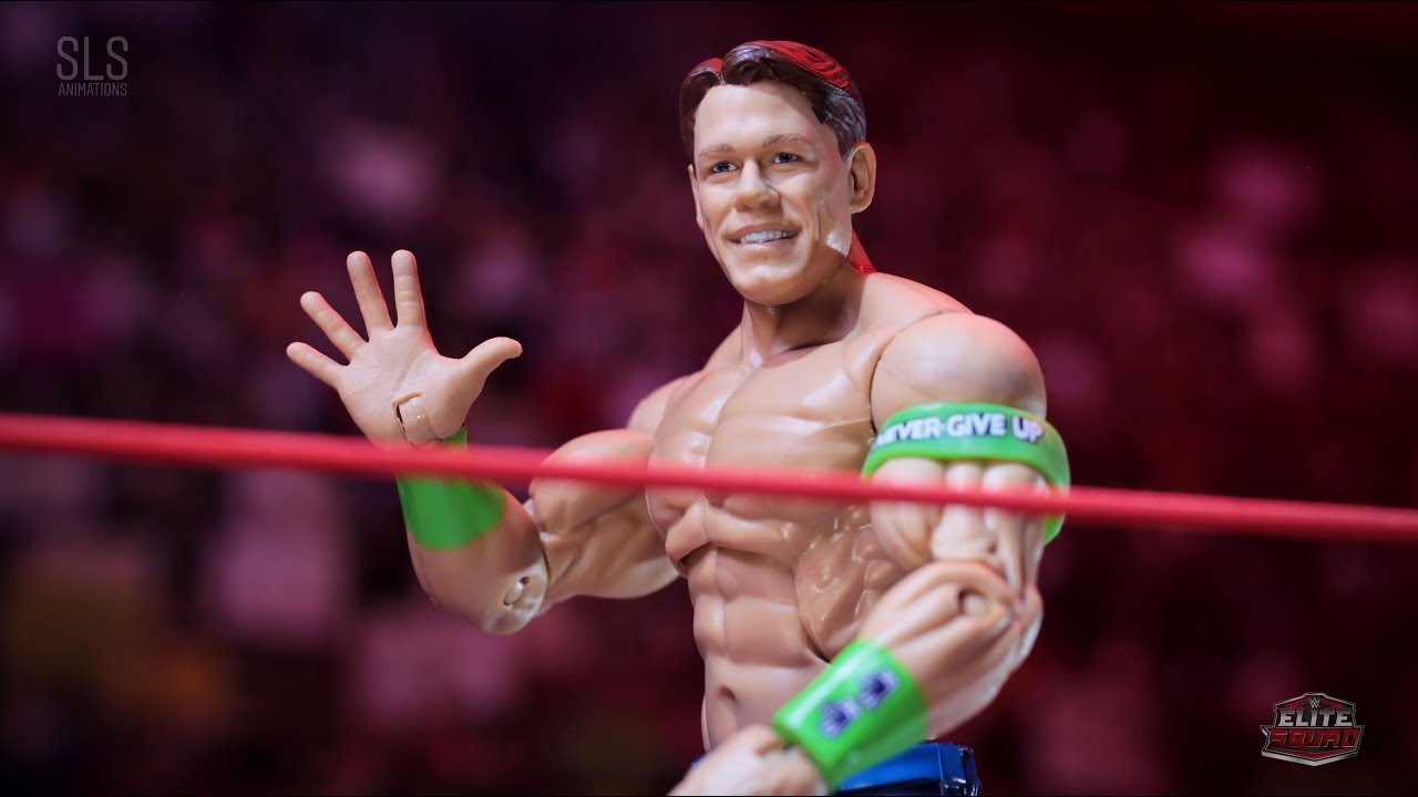 John Cena Wwe Elite 71 Wweelitesquad Review Wwe Toy Wrestling Action Figure Youtube