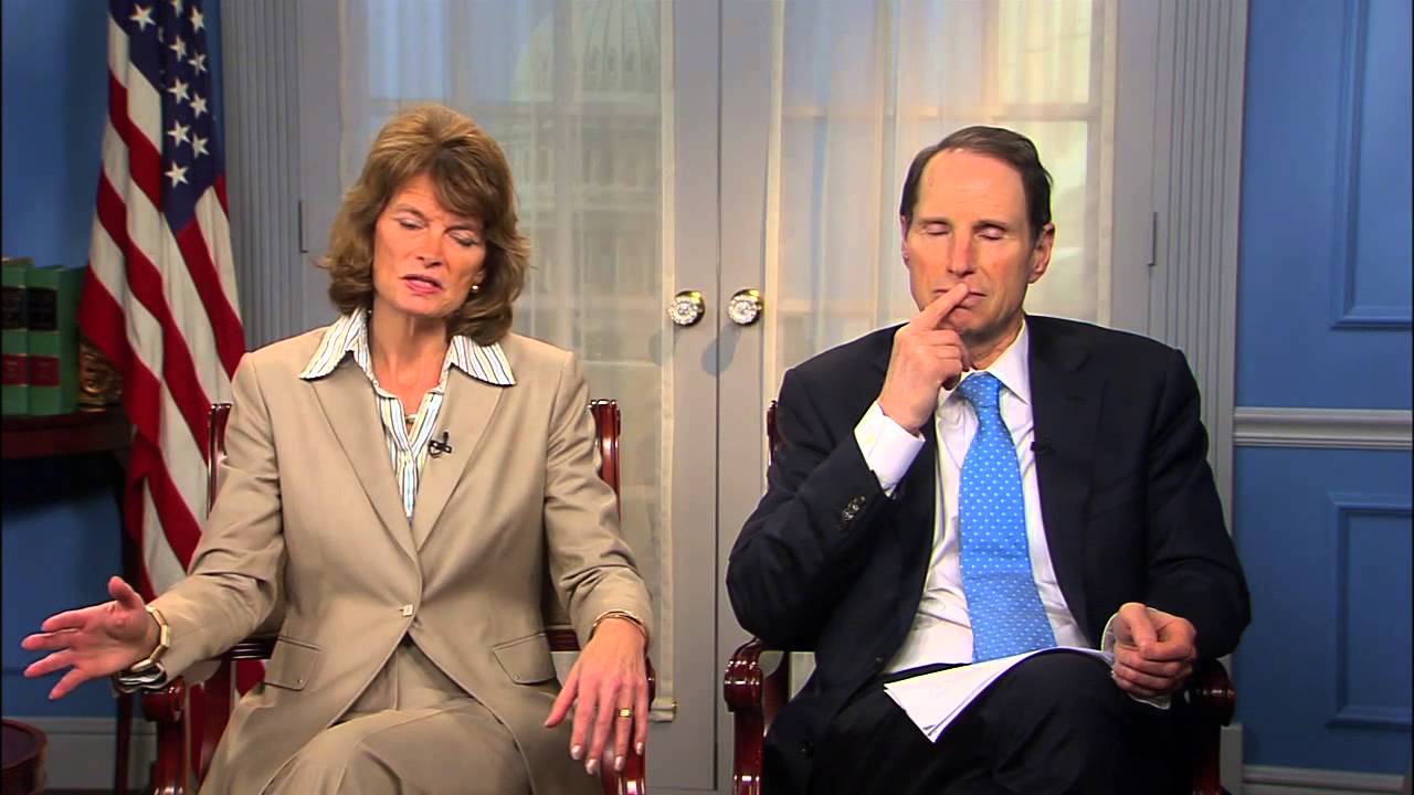 natural numbers Sens. Murkowski and Wyden during the Alaska Resource Development Council's 34th Annual Conference