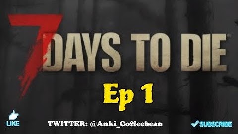 7 Days To Die|E1|Burnt Forest Biome!|PS4