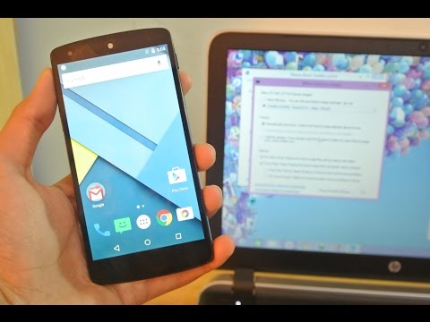 Nexus 5에서 Stock Android 5.1 Lollipop을 업데이트 / 설치하는 방법