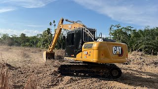 CAT 313GC ตัวใหม่ล่าสุด ขุดตอยาง #งานนี้กินนิ่ม