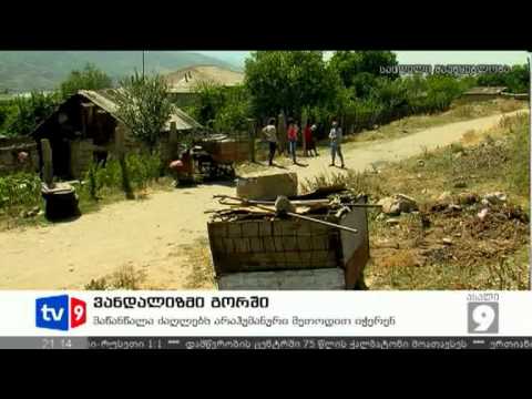 ახალი 9 | ვანდალიზმი გორში | 26.07.12